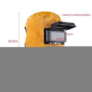 Welding Helmet, Breathable Welding Helmet Protection Mask with Lens,for High Welding Operation Temperature