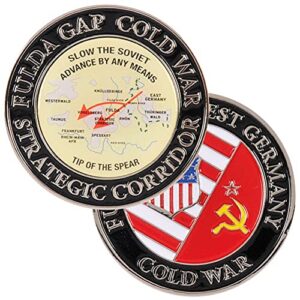 MEDALS OF AMERICA EST. 1976 Fulda Gap Cold War Challenge Coin