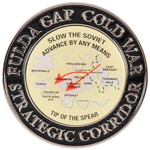MEDALS OF AMERICA EST. 1976 Fulda Gap Cold War Challenge Coin