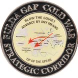 MEDALS OF AMERICA EST. 1976 Fulda Gap Cold War Challenge Coin