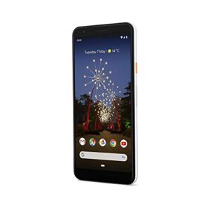 Google Pixel 3A (2019) G020F 64GB (5.6" inch, GSM, 4G/LTE, CDMA) Factory Unlocked Smartphone - International Version (Clearly White)