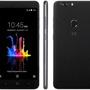 ZTE BLADE Z MAX Z982 (32GB, 2GB RAM) 6.0" Full HD Display, Dual Rear Camera, 4080 mAh Battery, 4G LTE GSM Unlocked Smartphone w/ US Warranty (Black)