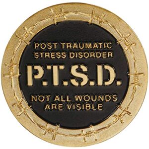 MEDALS OF AMERICA EST. 1976 PTSD Challenge Coin