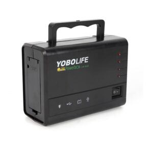 Portable Solar Generator with Solar Panel,Included 4 Sets LED lights,Solar Power