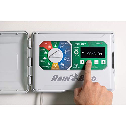 Rain-Bird Controller Indoor Outdoor Lawn Irrigation Sprinkler Timer ESPME3 (Controller Only)