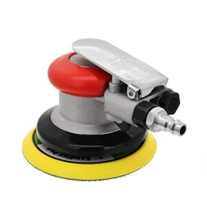 Valianto 5'' Air Random Orbital Palm Sander, Dual Action Professional Pneumatic Sander with Speed Regulation