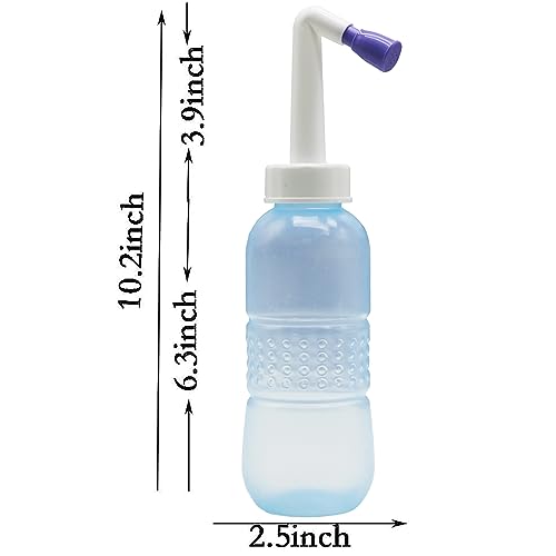 Portable Handheld Personal Hygiene Refresher Toilet Butt Cleaner Travel Bidet Spray Bottle for Home 450ml