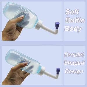 Portable Handheld Personal Hygiene Refresher Toilet Butt Cleaner Travel Bidet Spray Bottle for Home 450ml