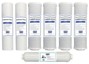 watts compatible premier wp500024, 7 annual pack replacement filter kit
