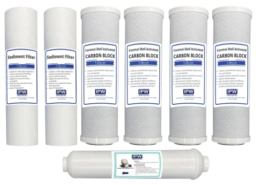 Watts Compatible Premier WP500024, 7 Annual Pack Replacement Filter Kit