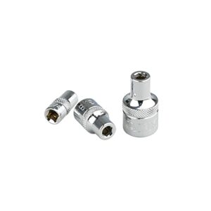 kaifnt k301 square drive magnetic bit holder socket adapters, 3-piece