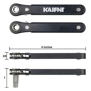 KAIFNT K402 Screwdriver Bit Set with Mini Ratchet Wrench, 1/4-Inch Drive, 34-Piece