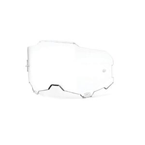 100% armega goggle replacement lens - (clear)