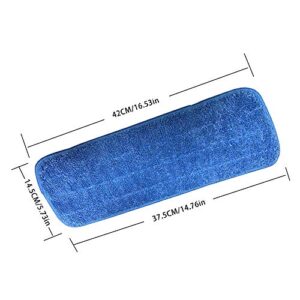 Stuff Microfiber Spray Mop ReplacementCleaning Pad for Wet/Dry Mops Compatible with Floor Care System 。 Size 16.53 x 5.73“,Suitable for Home and Business use， Professional replac