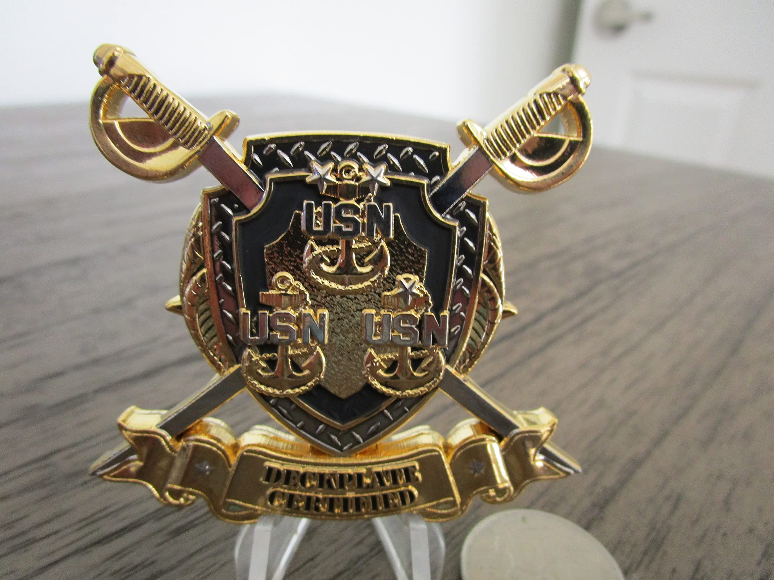 United States Navy The Goat Locker Approved Chief Petty Officer Challenge Coin