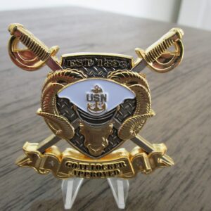 United States Navy The Goat Locker Approved Chief Petty Officer Challenge Coin