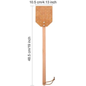 YoungJoy Leather Heavy Duty 19 Inch with Beechwood Handle (1 Piece)