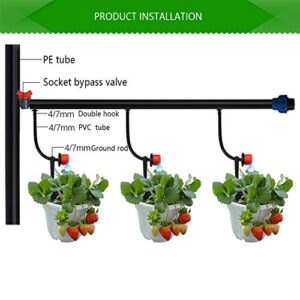 Balter-D 200 Pack Irrigation Drip Support Stakes 1/4 Inch Tubing Hose Holder