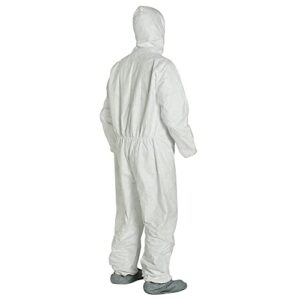 DuPont Industrial & Scientific DuPont TY122S 3XL EACH Disposable Elastic Wrist, Bootie and Hood Tyvek Coverall Suit 1414 White