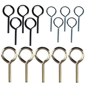joneaz hex dogging key 1/8 inch 5/32 inch and 7/32 inch for push bar panic exit device,metal dog keys kit 15-piece, 3 size