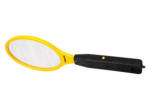 Bug Zapper - Electric Fly Swatter - Mosquito Zapper Killer - Fly Zapper - Electric Fly Swatter Racket for Camping, Travel, Outdoor and Indoor Pest Control (2AA Batteries Included)