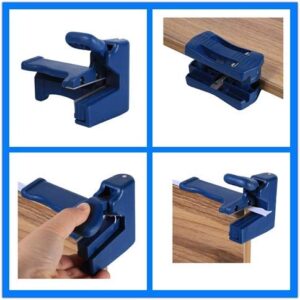 Woodworking Trimmer Double Cutter Set Furniture Wood for Machining DIY Cutting Tools with Tool Blades