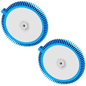 2 Pieces 896584000-143 Blue Front Tire Kit, Front Tires with Hump Replacement for Pool Cleaners 2X, 4X, Pressure - Concrete Pool