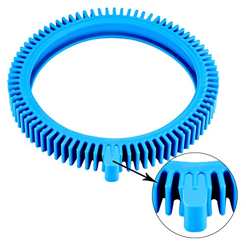 2 Pieces 896584000-143 Blue Front Tire Kit, Front Tires with Hump Replacement for Pool Cleaners 2X, 4X, Pressure - Concrete Pool