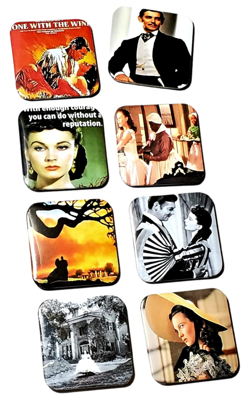 Gone With The Wind Fridge Magnets Scarlett O'Hara Rhett Butler Movie Fan Birthday Gifts