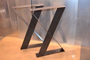 metal table legs, hd zig zag style - any size and color