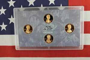 2009 s lincoln penny bicentennial proof set - 4 coins - original composition - cent us mint gem proof no box or coa