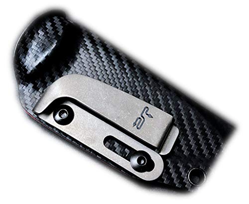 K-Sheath Clip- New Titanium Alloy Clip Fast Scabbard Clip for Kydex Sheath (Left-Clip Type)