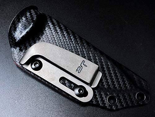 K-Sheath Clip- New Titanium Alloy Clip Fast Scabbard Clip for Kydex Sheath (Left-Clip Type)