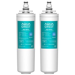 aquacrest 9601 water filter, model no.aqu-wf55. replacement for moen 9601 choiceflo 9600, 9602, 9500, 9501, 9502, fits f87400, f7400, f87200, 77200, caf87254, s5500 series of moen faucets (pack of 2)