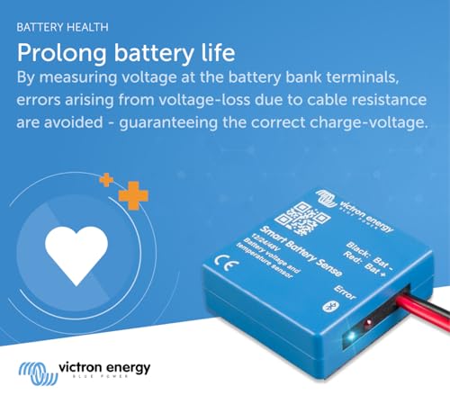 Victron Energy Smart Battery Sense, Voltage and Temperature Sensor, Long Range (up to 10m)