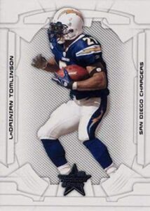 2008 leaf rookies and stars #79 ladainian tomlinson chargers nfl football card nm-mt