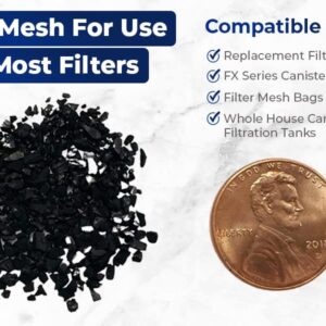 10 Lbs Bulk Water Filter/Air Filter Refill Coconut Shell Granular Activated Carbon Charcoal