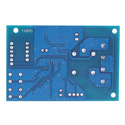 Battery Charging Controller Module, 6-60V 10A Lithium Battery Charging Control Module Board Automatic Charger Power Source Switch for Car Generators, Solar Power, Wind Turbines