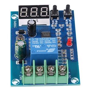 Battery Charging Controller Module, 6-60V 10A Lithium Battery Charging Control Module Board Automatic Charger Power Source Switch for Car Generators, Solar Power, Wind Turbines