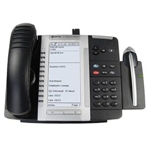 Mitel Cordless Headset and DECT Module Bundle, #50005712 | Mitel 5330e, 5340e and 5360e phones | Includes all accessories (Renewed)