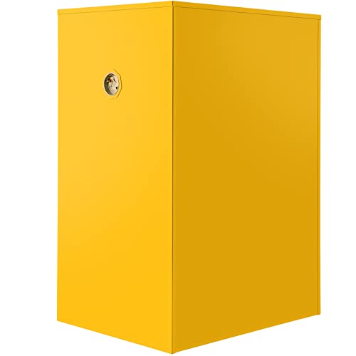 Mophorn 17" x 17" x 22" Flammable Cabinet Galvanized Steel, Safety Cabinet, Adjustable Shelf Flammable Storage Cabinet, for Commercial Industrial and Home Use