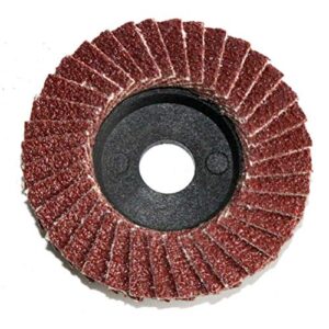 FPPO 2" 10PCS Grinding Wheel Flap Discs for 2-inch Mini Air Angle Grinder, for Metal Wood and Plastic polishing 80 Grit