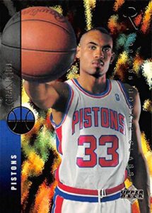 1994-95 upper deck basketball #157 grant hill rc rookie card detroit pistons official nba trading card from ud