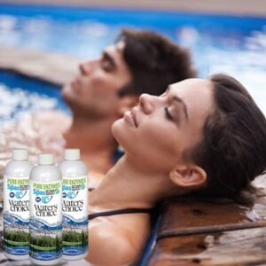 Waters Choice Pure Enzymes for Spas 3 Pack- All Natural Spa Water Care, Hot Tub Cleaner, Premium Water Care, 3 Month Supply, No Harsh Spa Hot Tub Chemicals, Spa Enzymes for Hot Tubs