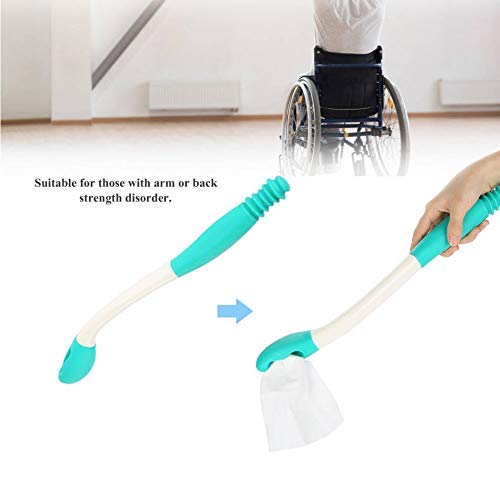 Self Wipe Assist Bottom Wiping Toilet Aid Self Wipe Assist Tissue Holder Tool Long Reach Toilet Tissue Grip Motion Assistance Supplies