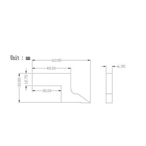 Suxing Carbide Scriber for Height Gauges Carbide-Tipped Scriber 900258