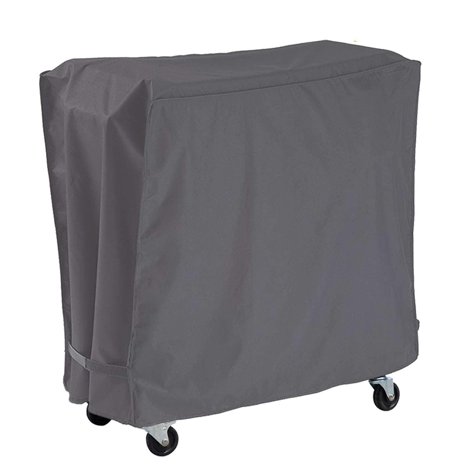 AKEfit Patio Cooler Cart Cover Waterproof with UV Coating, Fits Most 80 Quart Rolling Cooler Cart Cover Outdoor Beverage Cart Patio Ice Chest Protective Covers (Grey)