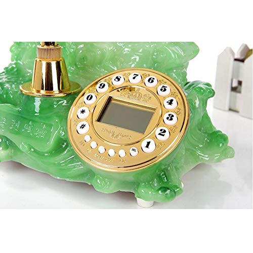 TelPal Push Dial Telephone Modern Stylish Landline Phones, Corded Phone with A Horse Design for Home and Decor, Best Home Gift