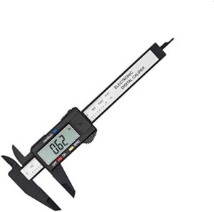 ranit 0-4in/100mm lcd screen plastic electronic vernier caliper measuring tool digital caliper