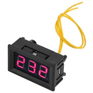 ac voltmeter digital led display voltage meter panel 2 wire mini voltage tester 70-380v volt gauge